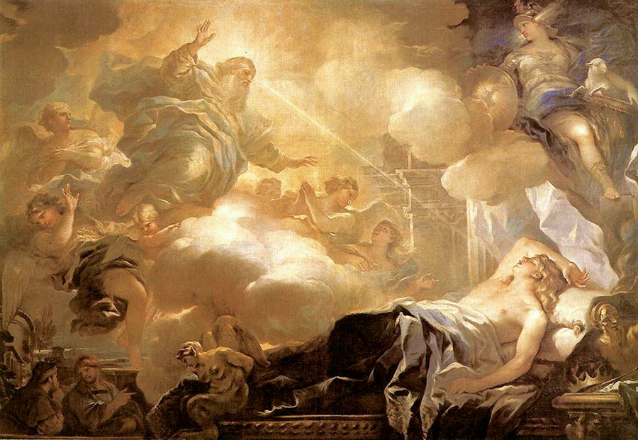 Salomon'un Rüyası - Luca Giordano