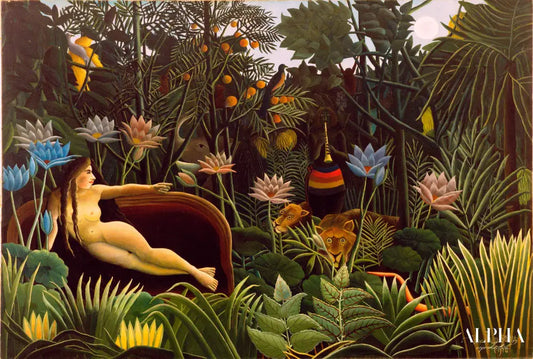 Le Rêve - Henri Rousseau - Reproductions de tableaux et peintures haut de gamme