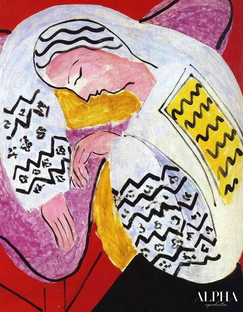 Le rêve - Matisse - Reproductions de tableaux et peintures haut de gamme