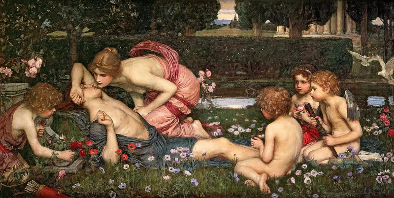 Adonis'in Uyanışı - John William Waterhouse