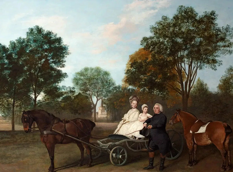 Reverend Robert Carter Thelwall ve ailesi - George Stubbs