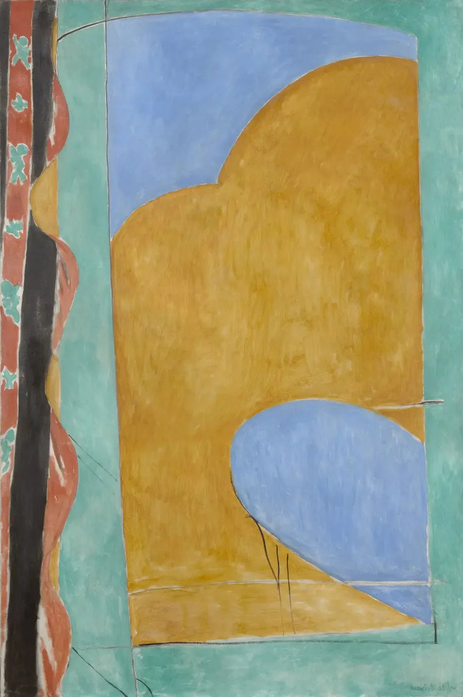 Sarı Perde - Henri Matisse