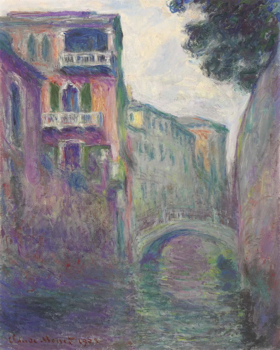 Le Rio de la Salute - Claude Monet