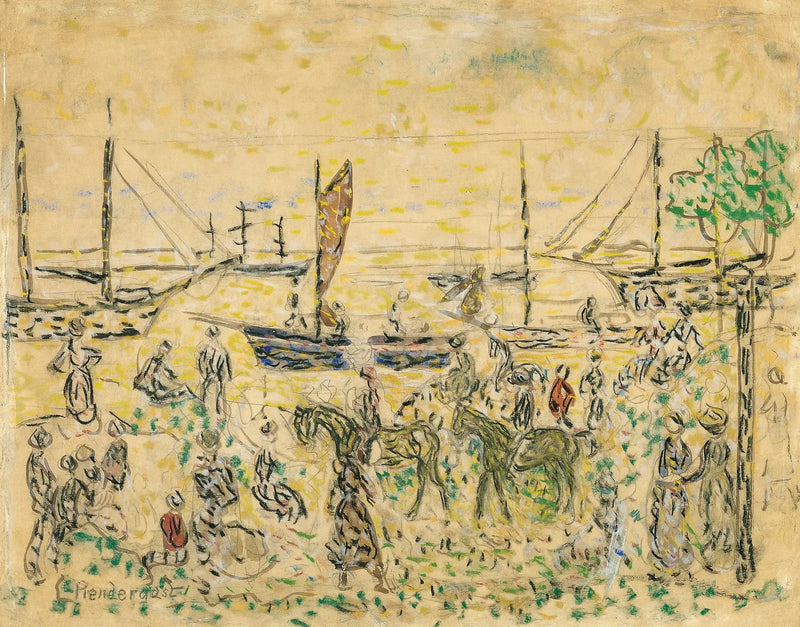 Kıyı - Maurice Prendergast