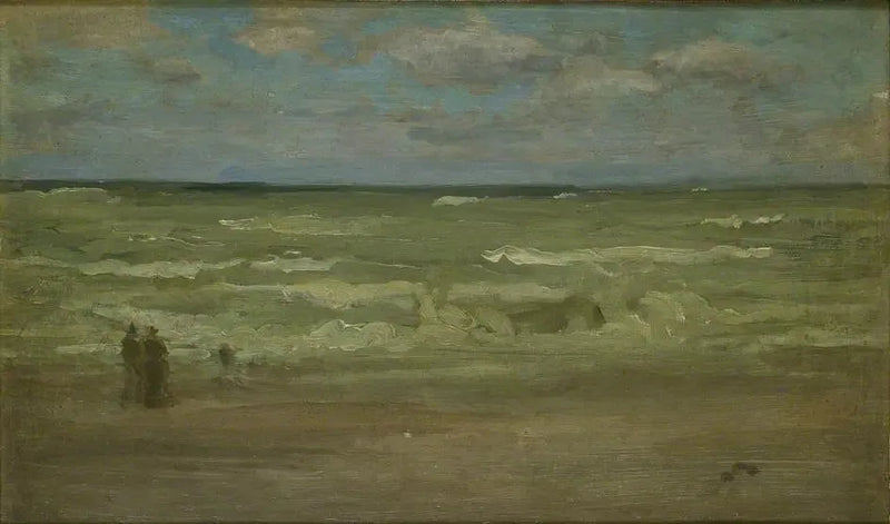 Kıyı, Pourville - James Abbott McNeill Whistler