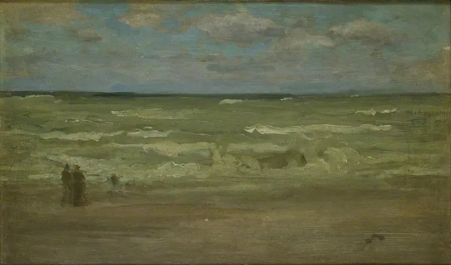 Kıyı, Pourville - James Abbott McNeill Whistler