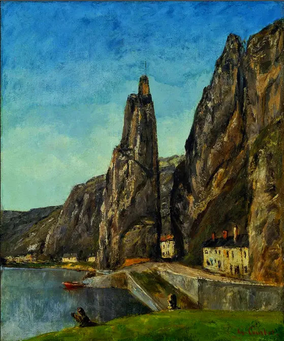 Bayard Kayası, Dinant - Gustave Courbet