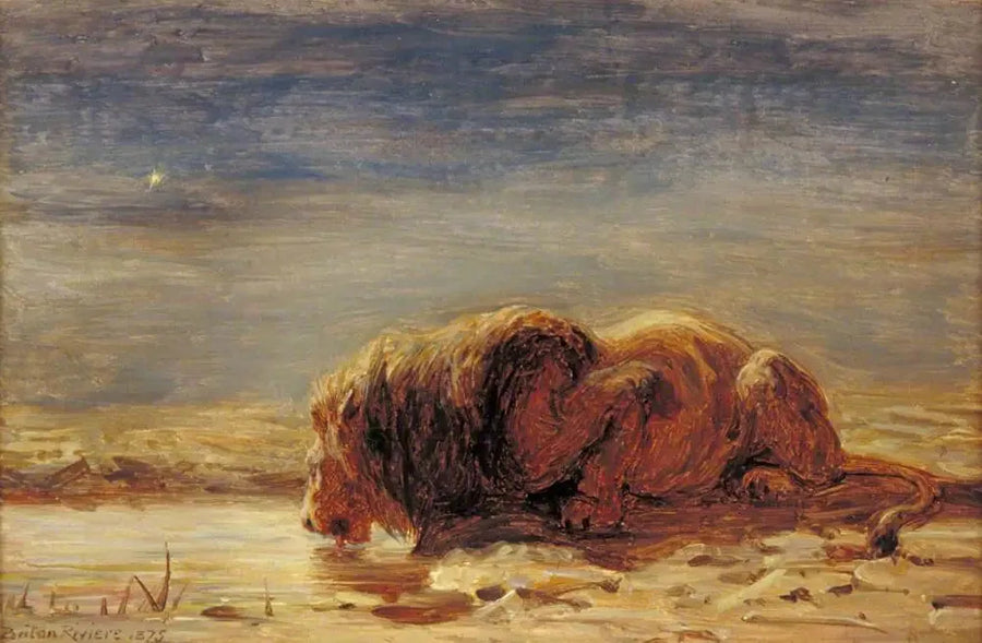 Kral İçiyor - Briton Rivière