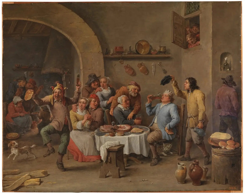 Kral İçiyor - David Teniers genç