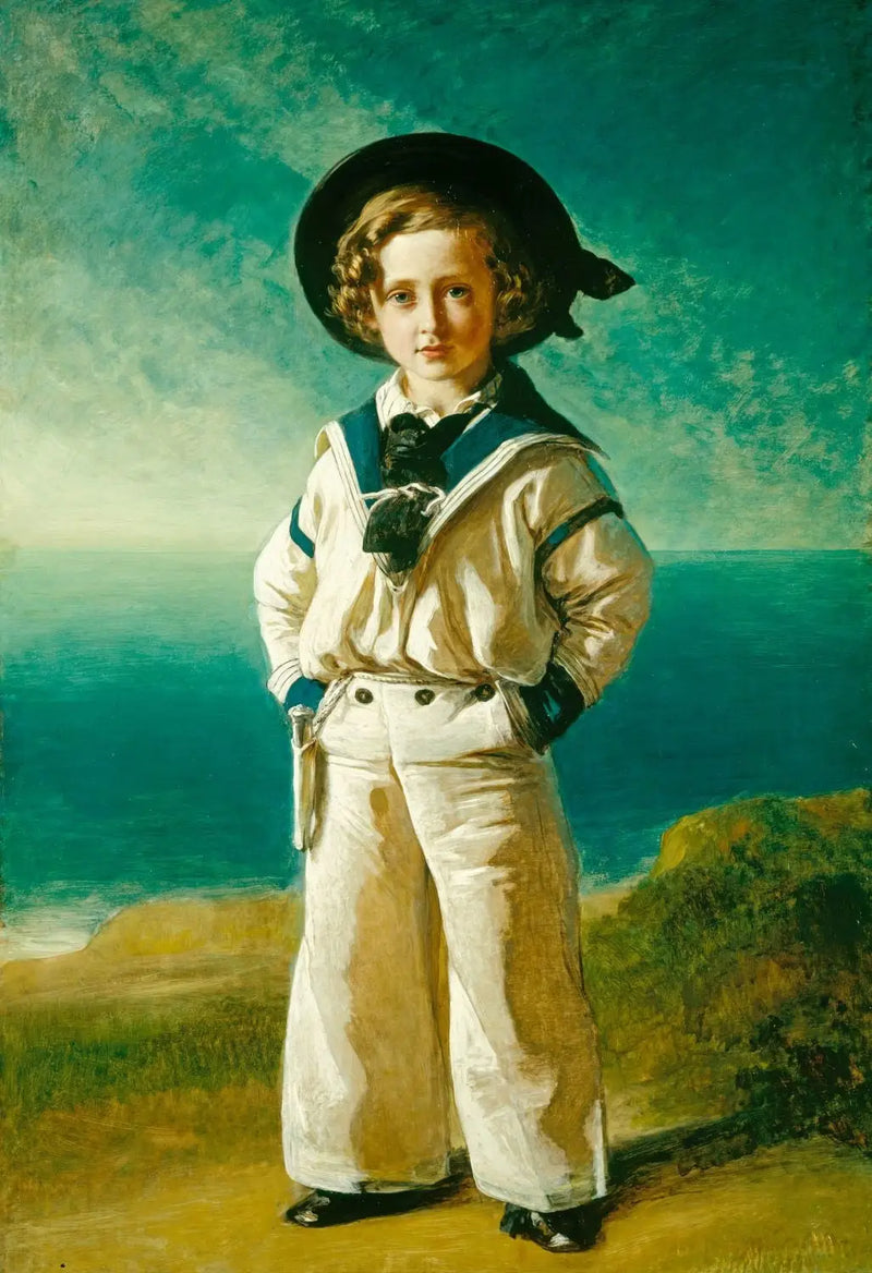Kral Edouard VII (1841-1910), o zamanlar Galler Prensi Albert Edouard - Franz Xaver Winterhalter