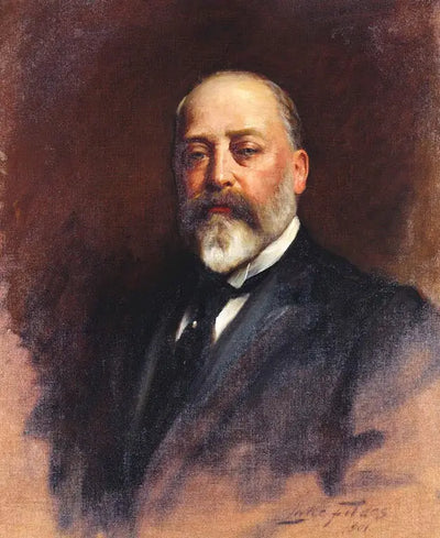 Le roi Édouard VII (1841-1910) - Luke Fildes - Alpha Reproduction