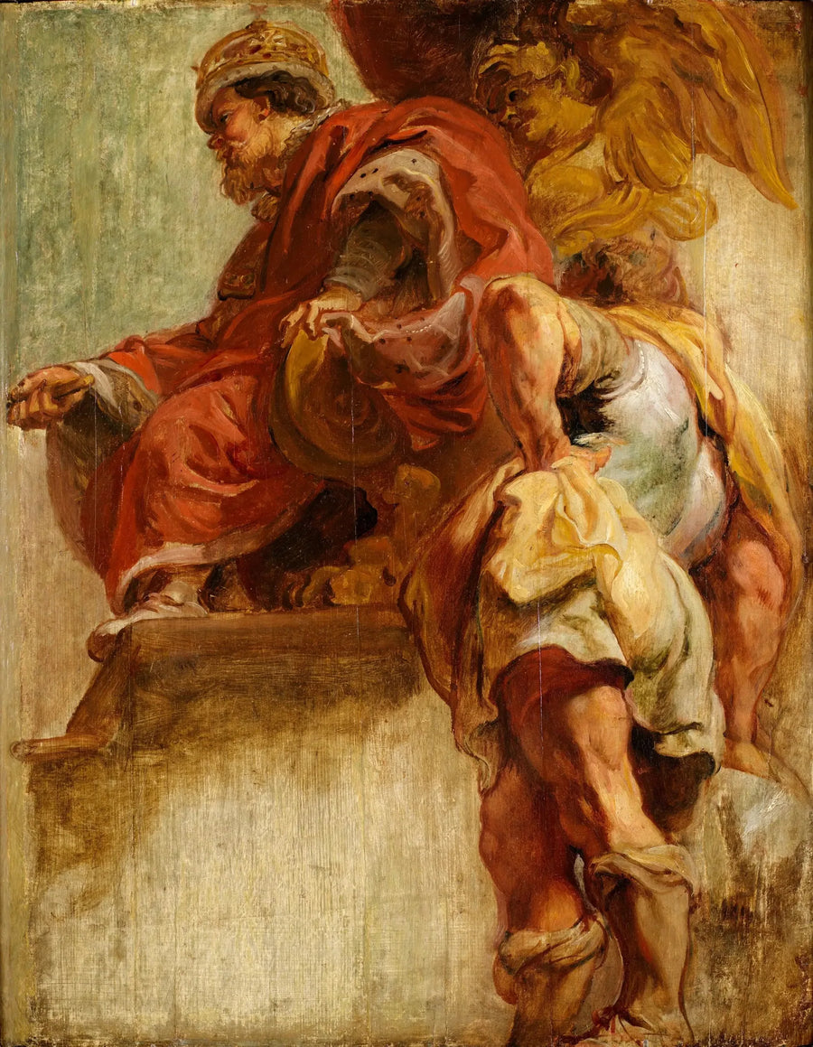 Kral Jacques I İngiltere ve İskoçya'yı Birleştiriyor - Peter Paul Rubens