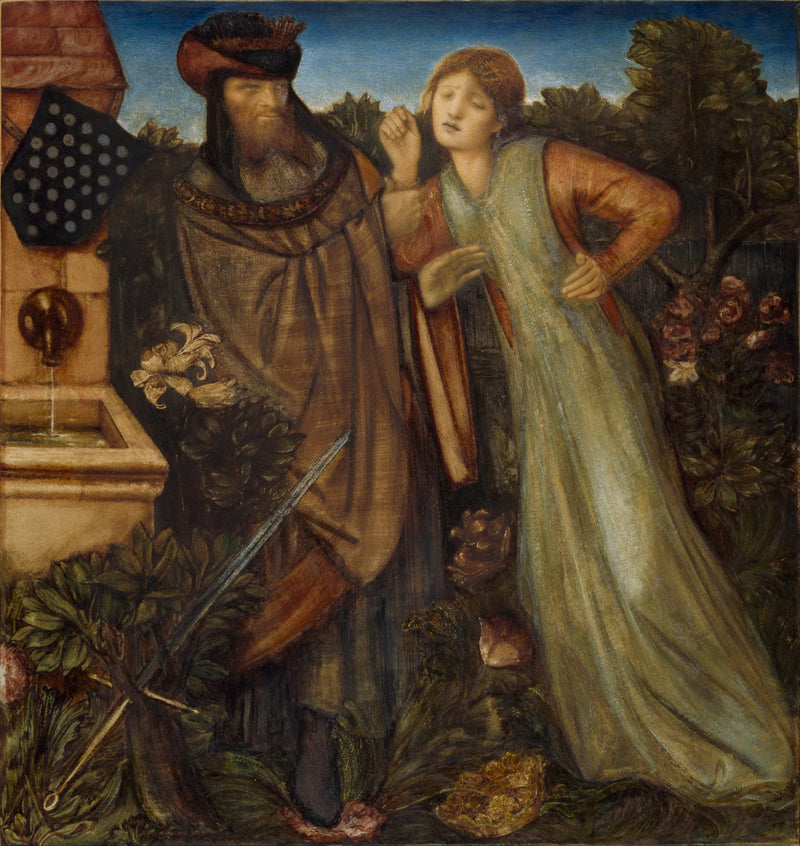 Kral Mark ve Güzel Iseult - Edward Burne-Jones