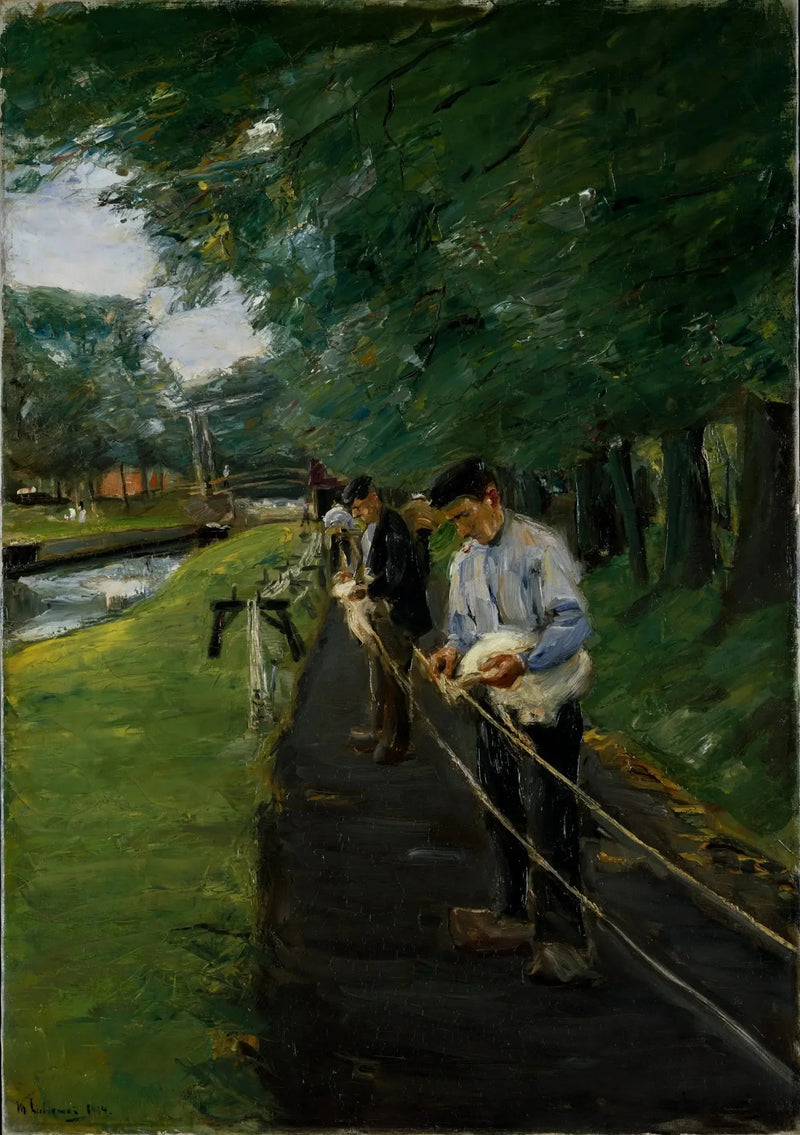 Edam'daki Ropewalk - Max Liebermann