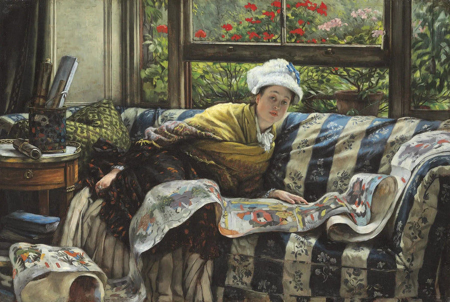 Japon rulosu - James Tissot
