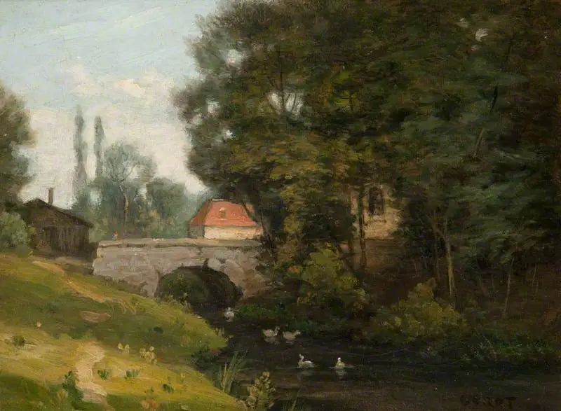 Değirmen Çeşmesi - Jean-Baptiste Camille Corot