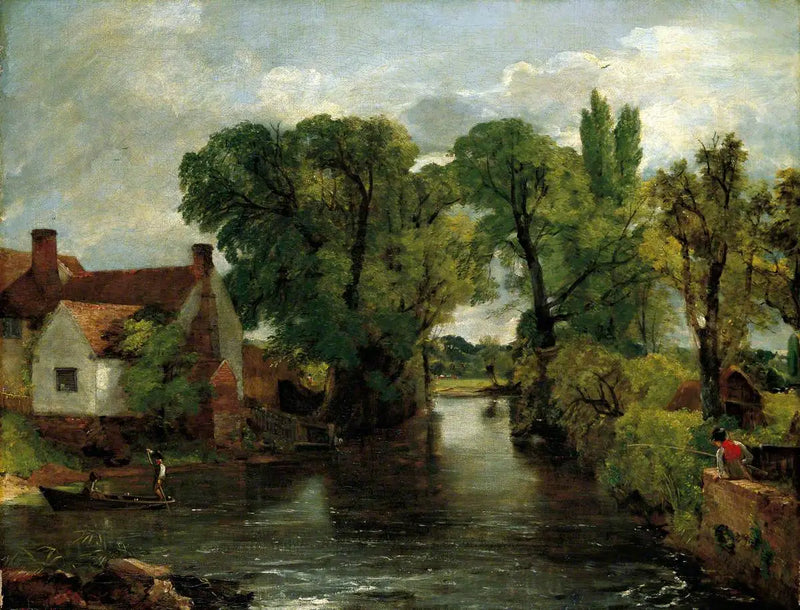 Değirmen Çeşmesi ve Willy Lott'un Evi - John Constable