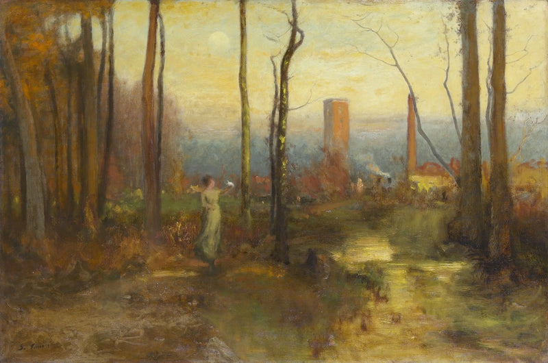Mill Çayı, Montclair, New Jersey - George Inness