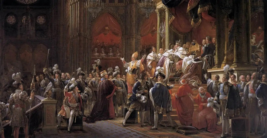 Charles X'in Taç Giyme - François Gérard