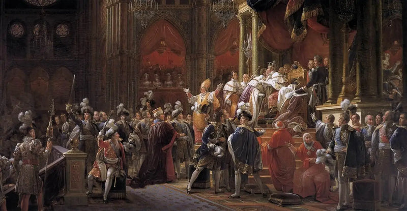 Charles X'in Taç Giyme - François Gérard
