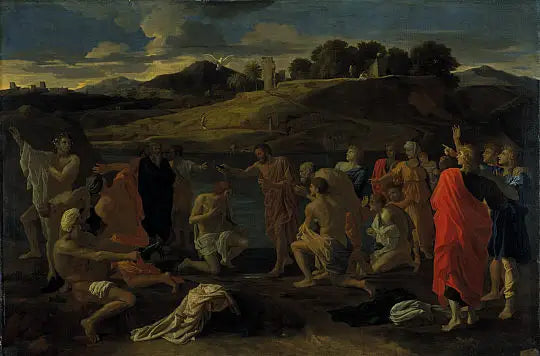 Vaftiz Sakramenti - Nicolas Poussin