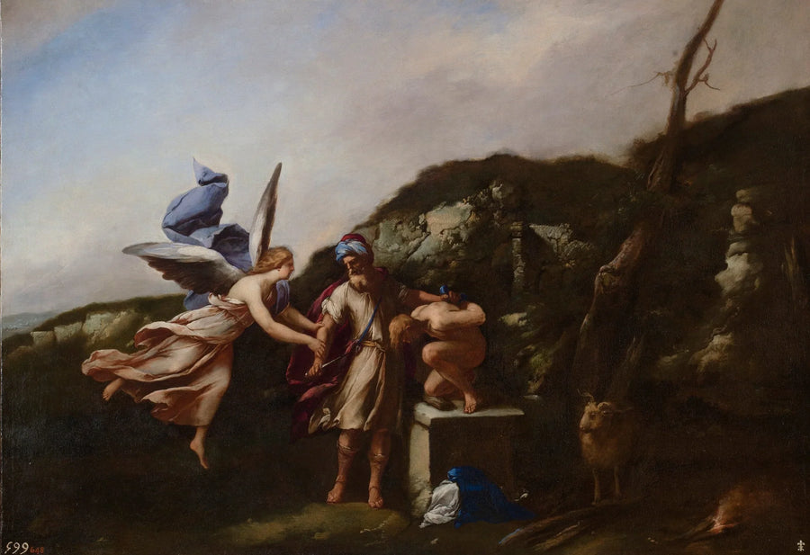 İshak'ın Kurbanı - Luca Giordano