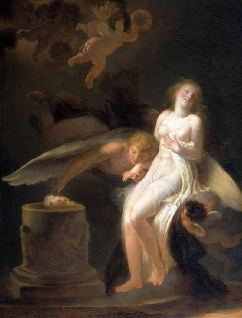 Gülün Fedakarlığı - Jean-Honoré Fragonard