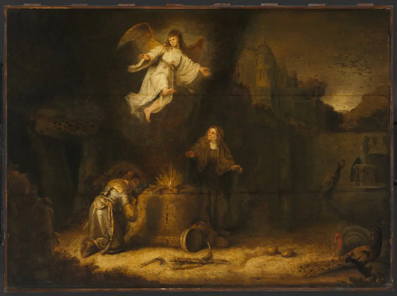 Manoah'ın Kurbanı - Rembrandt