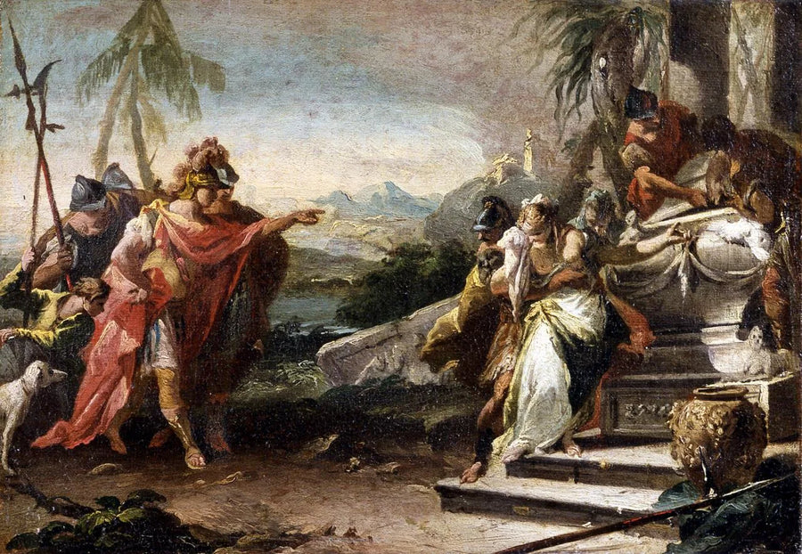 Polyxène'nin Fedakarlığı - Giovanni Battista Pittoni