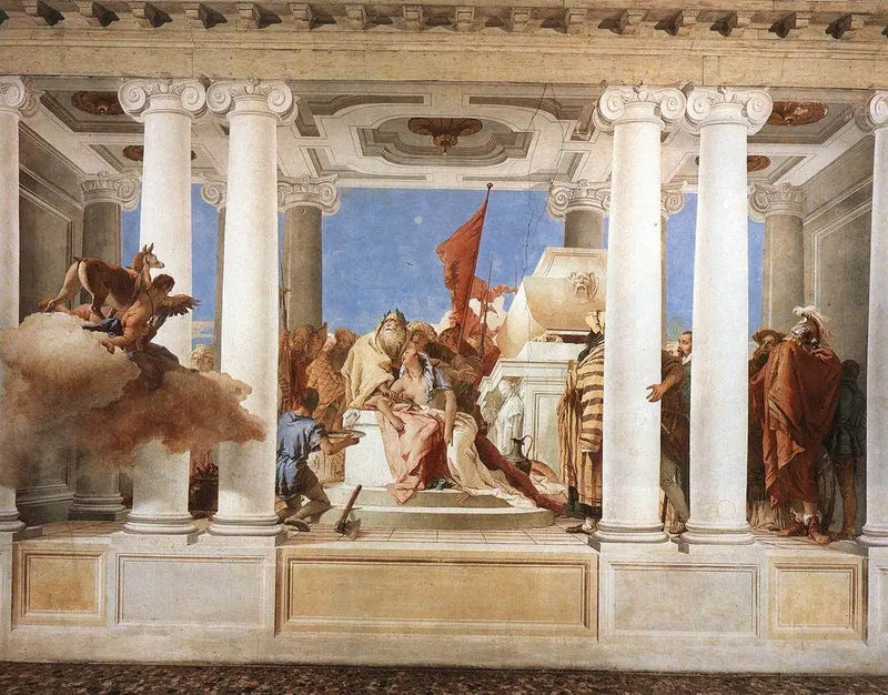 İphigenia'nın Kurbanı - Giovanni Battista Tiepolo