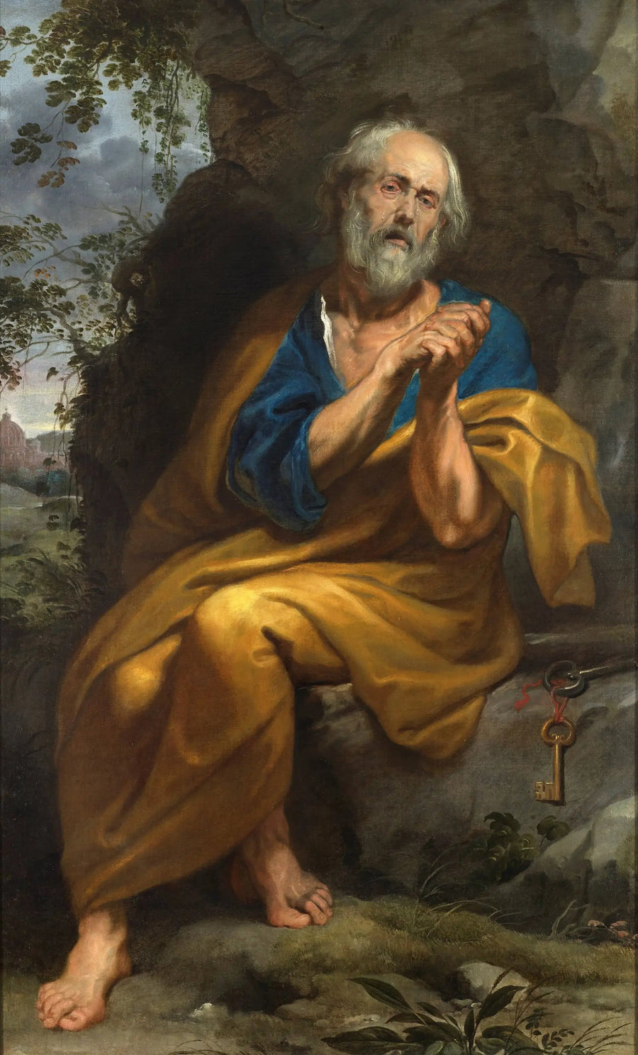Saint Pierre Penitans - Antoine van Dyck