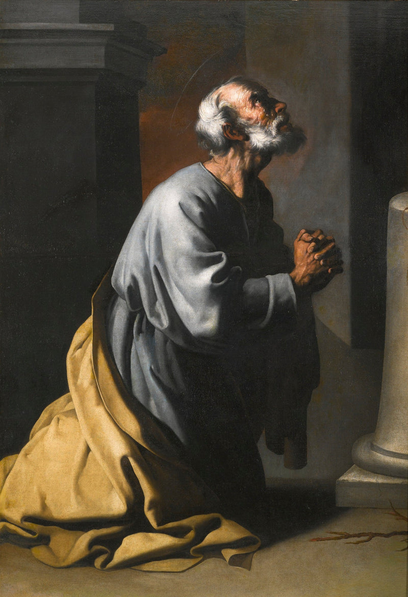 Saint Pierre Penitansi - Francisco de Zurbarán