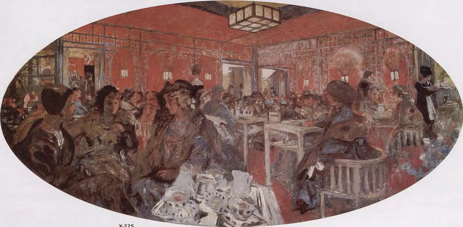 Grand Teddy Çay Salonu - Édouard Vuillard
