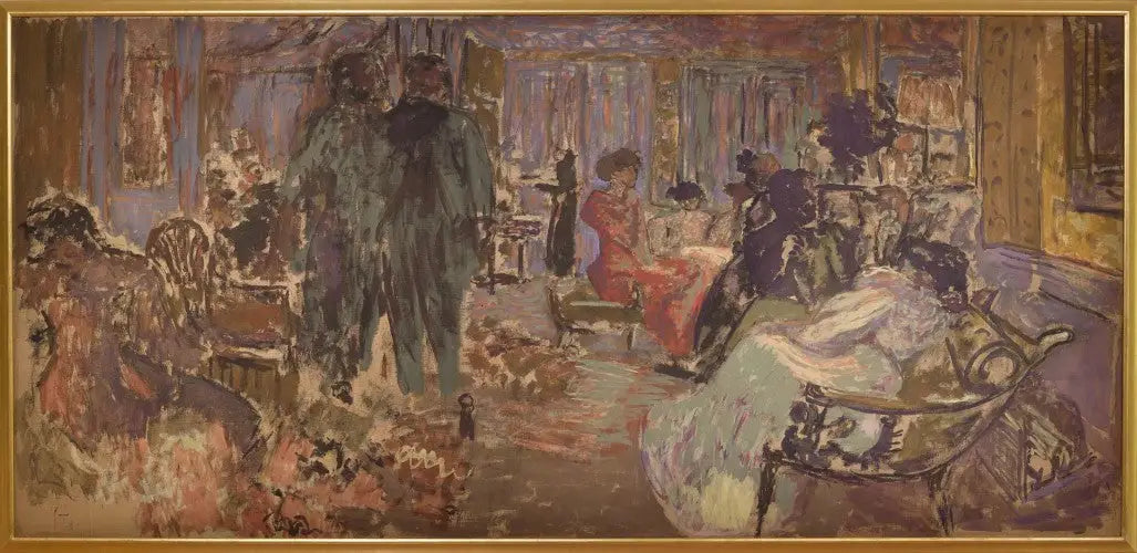 Le salon des Hessel - Édouard Vuillard - Alpha Reproduction