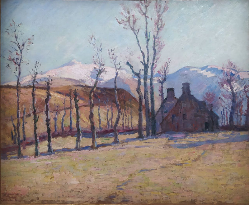 Karla Kaplı Sancy, Saint-Sauves'ten Görünüm, 14 Şubat 1896 - Armand Guillaumin