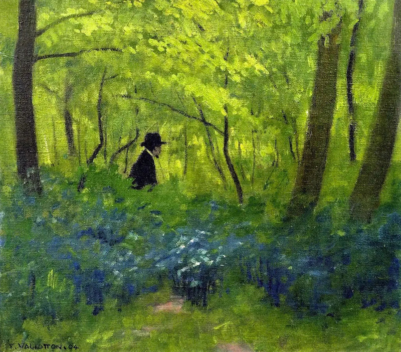 Boulogne Ormanı'ndaki Satyr - Félix Vallotton