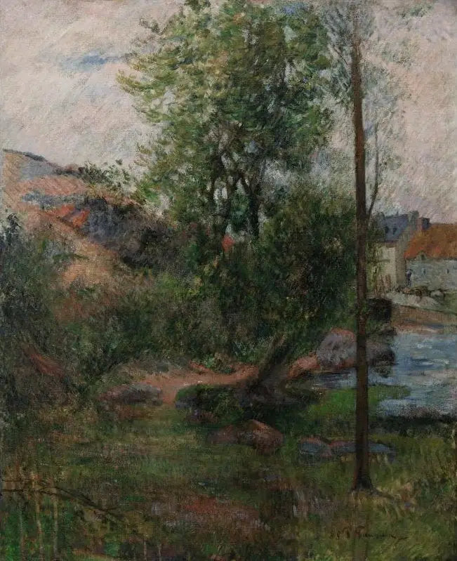 Aven Kenarındaki Söğüt - Paul Gauguin
