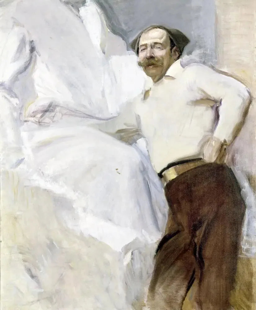 Heykeltıraş, Mariano Benlliure ve Gil - Joaquín Sorolla