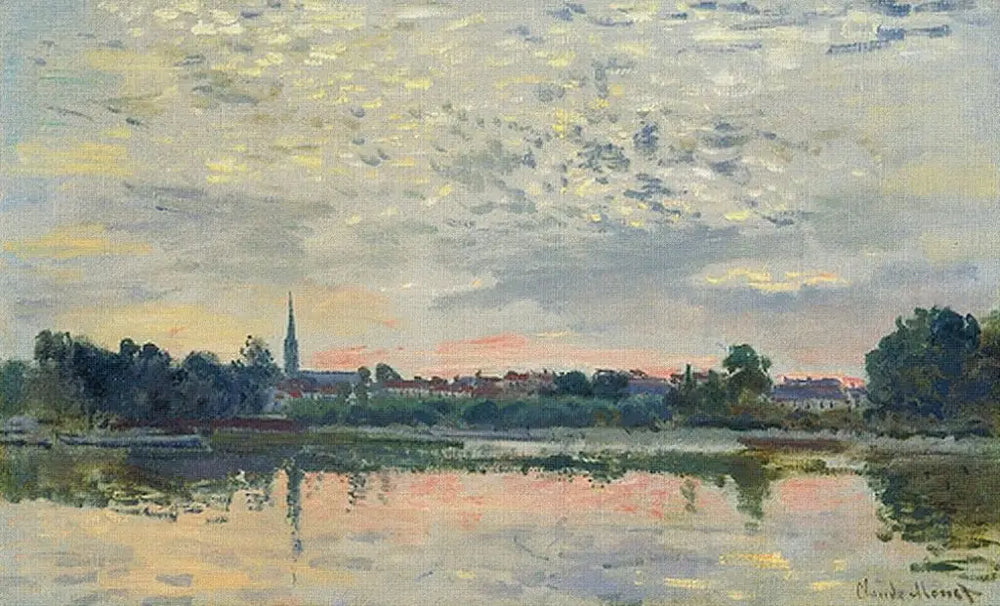 Reproduction du tableau « Le secteur de l'énergie - Claude Monet » par Alpha Reproduction en peinture à l’huile