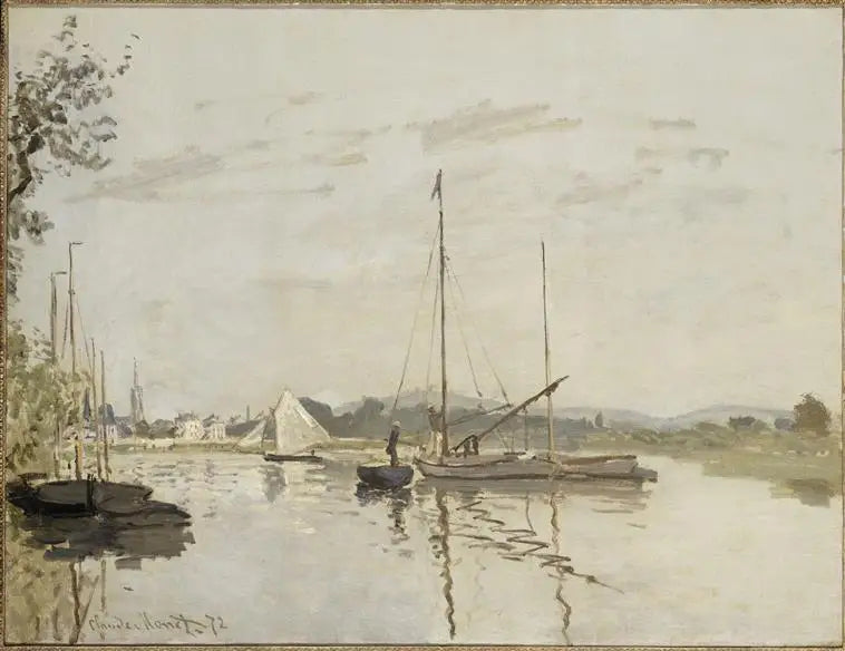 Reproduction du tableau « Le secteur de l'énergie - Claude Monet » par Alpha Reproduction en peinture à l’huile
