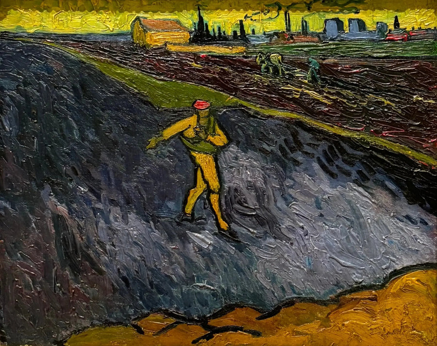 Eken: Arles çevresi arka planda - Vincent van Gogh