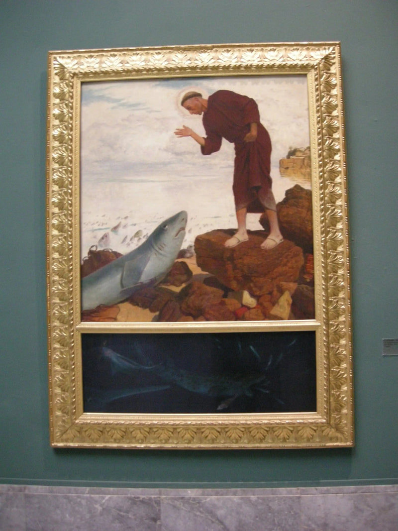 Antoine'nin Vaazı - Arnold Böcklin