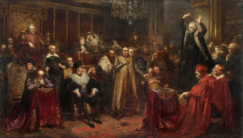 Piotr Skarga'nın Vaazı - Jan Matejko