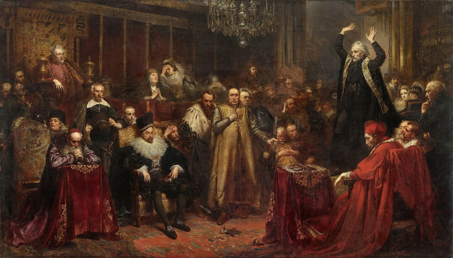 Piotr Skarga'nın Vaazı - Jan Matejko