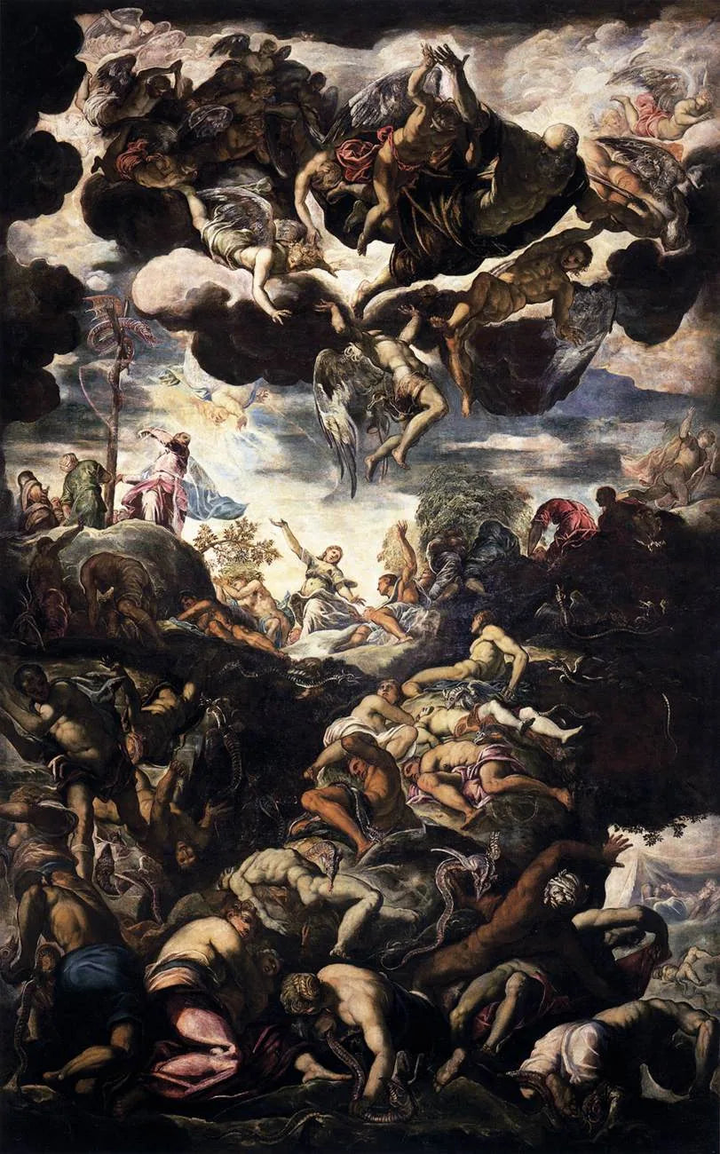 Bronz Yılan - Jacopo Tintoretto