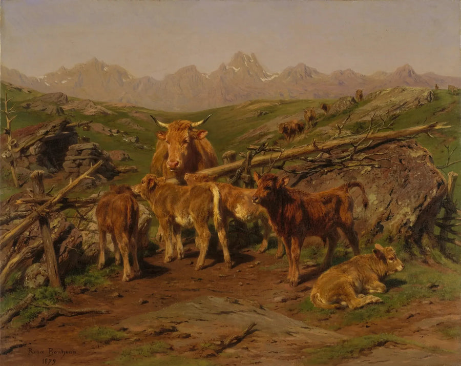 İneğin Yavru Ayrımı - Rosa Bonheur