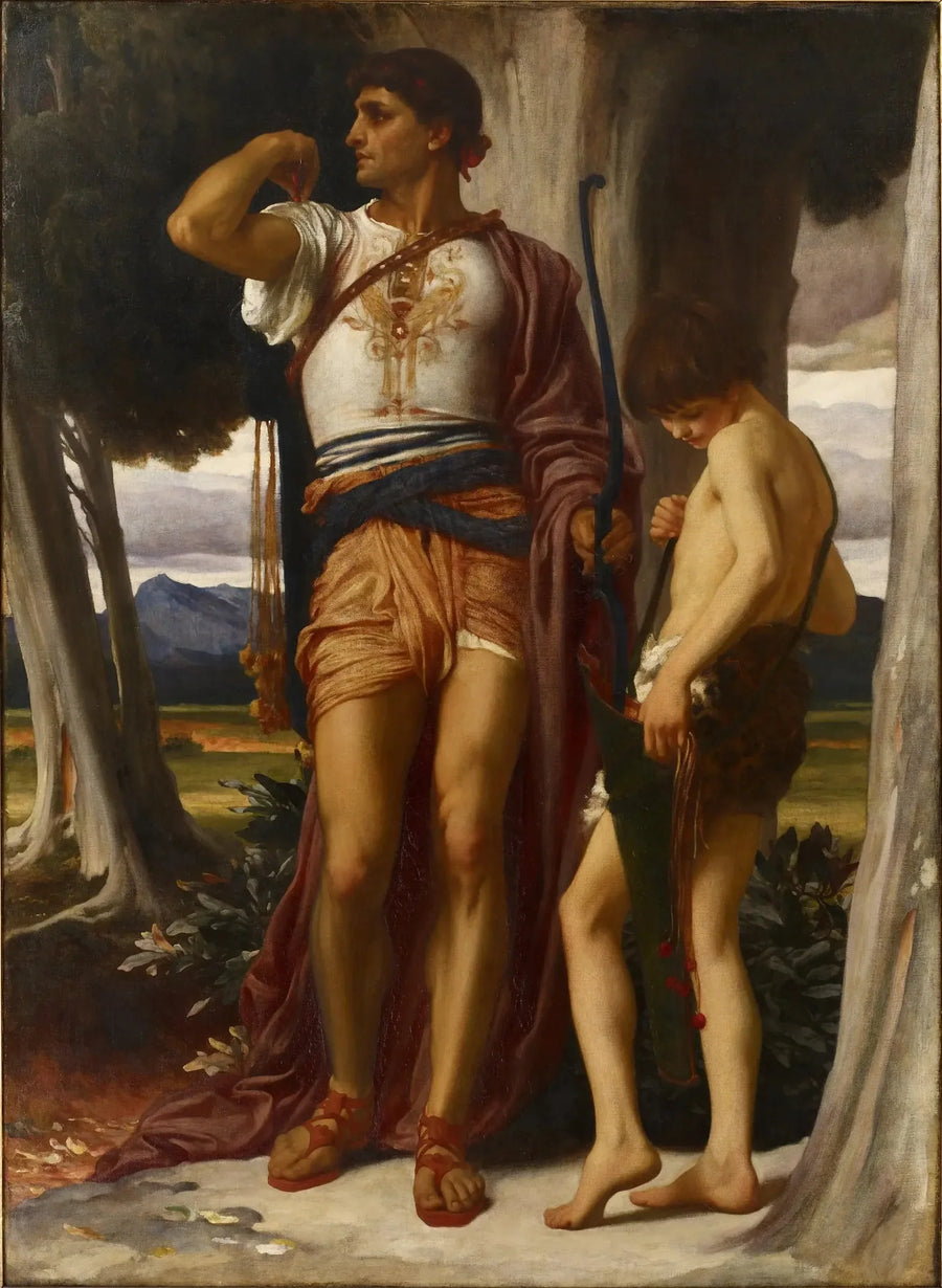 Jonathan'un David'e İşareti - Frederic Leighton