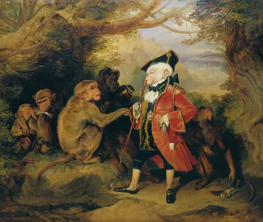 Gezgin Maymun - Edwin Henry Landseer