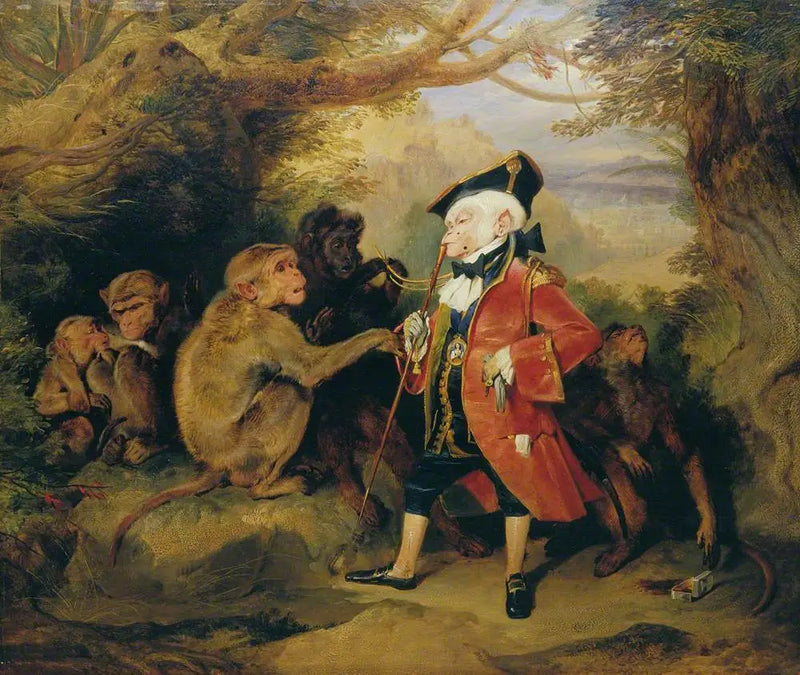 Gezgin Maymun - Edwin Henry Landseer