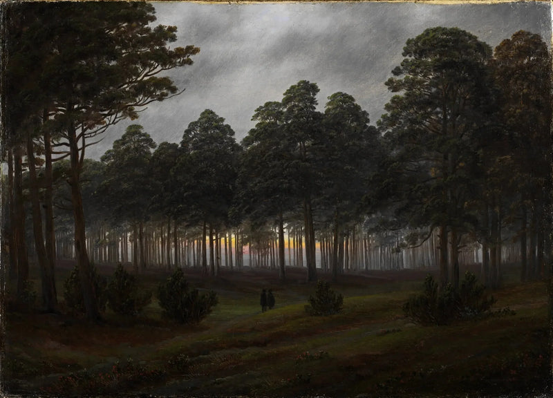 Akşam - Caspar David Friedrich